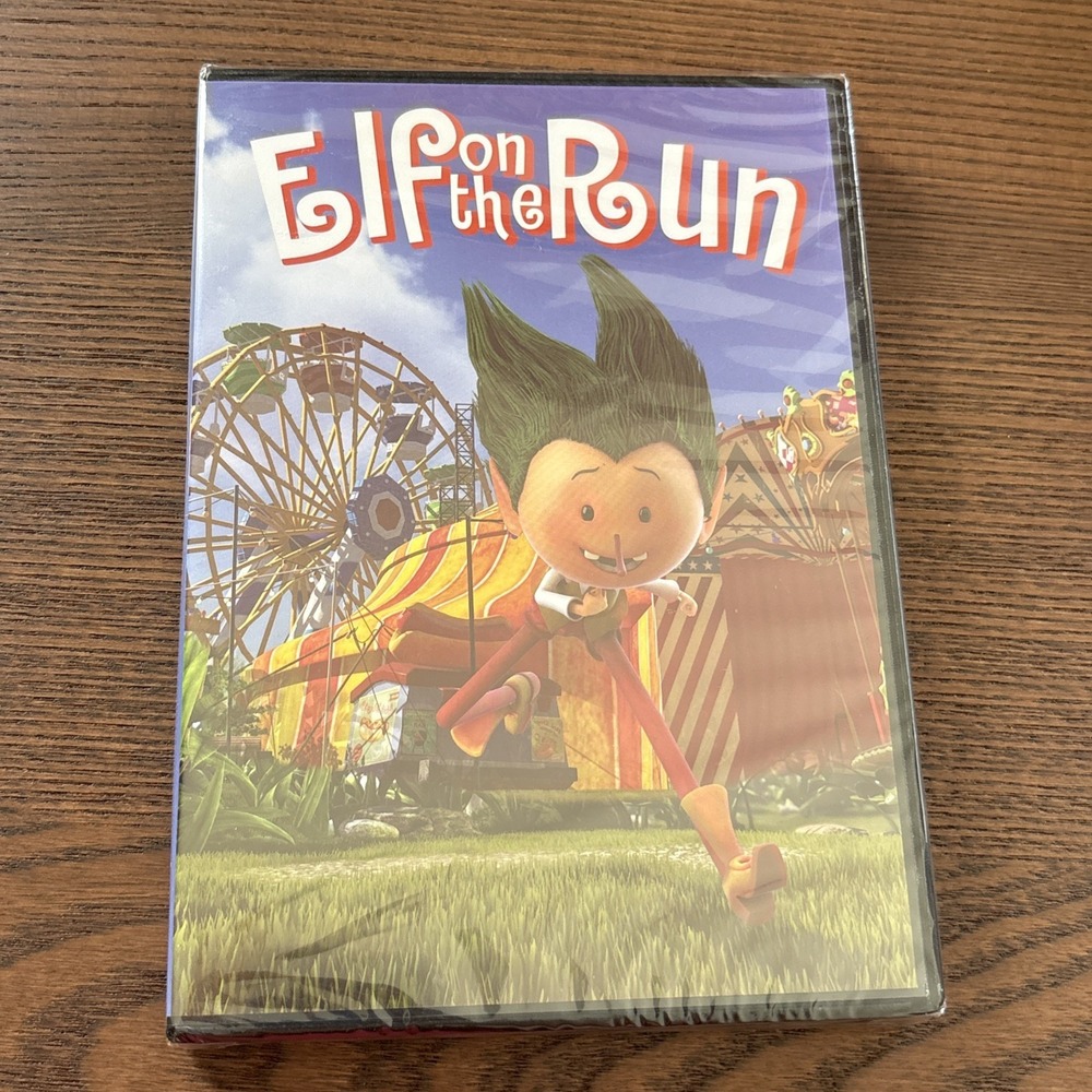 Elf on the Run DVD Movie Children's Kids Animated Widescreen 2018 NR New Sealed